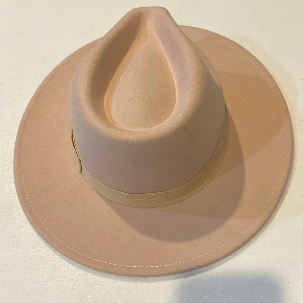 ASOS DESIGN Felt Cowboy Hat Pink Cattleman